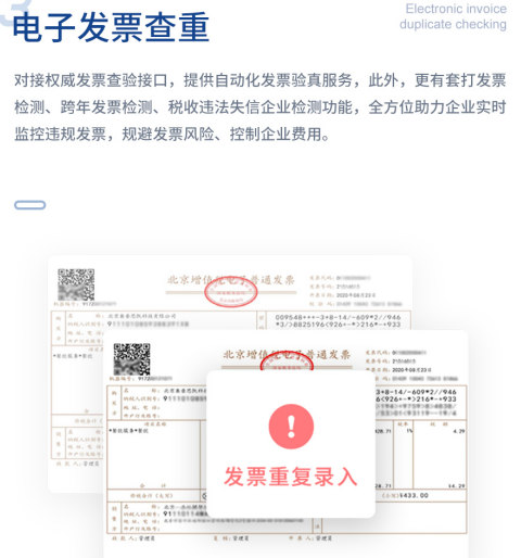票总管能有效防止电子会计凭证重复入账吗？